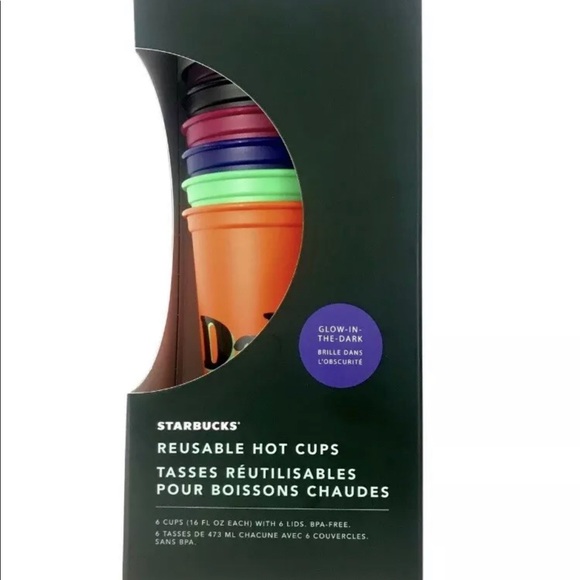 Starbucks Kitchen Starbucks Halloween Hot Cups 220 Glow In The Dark